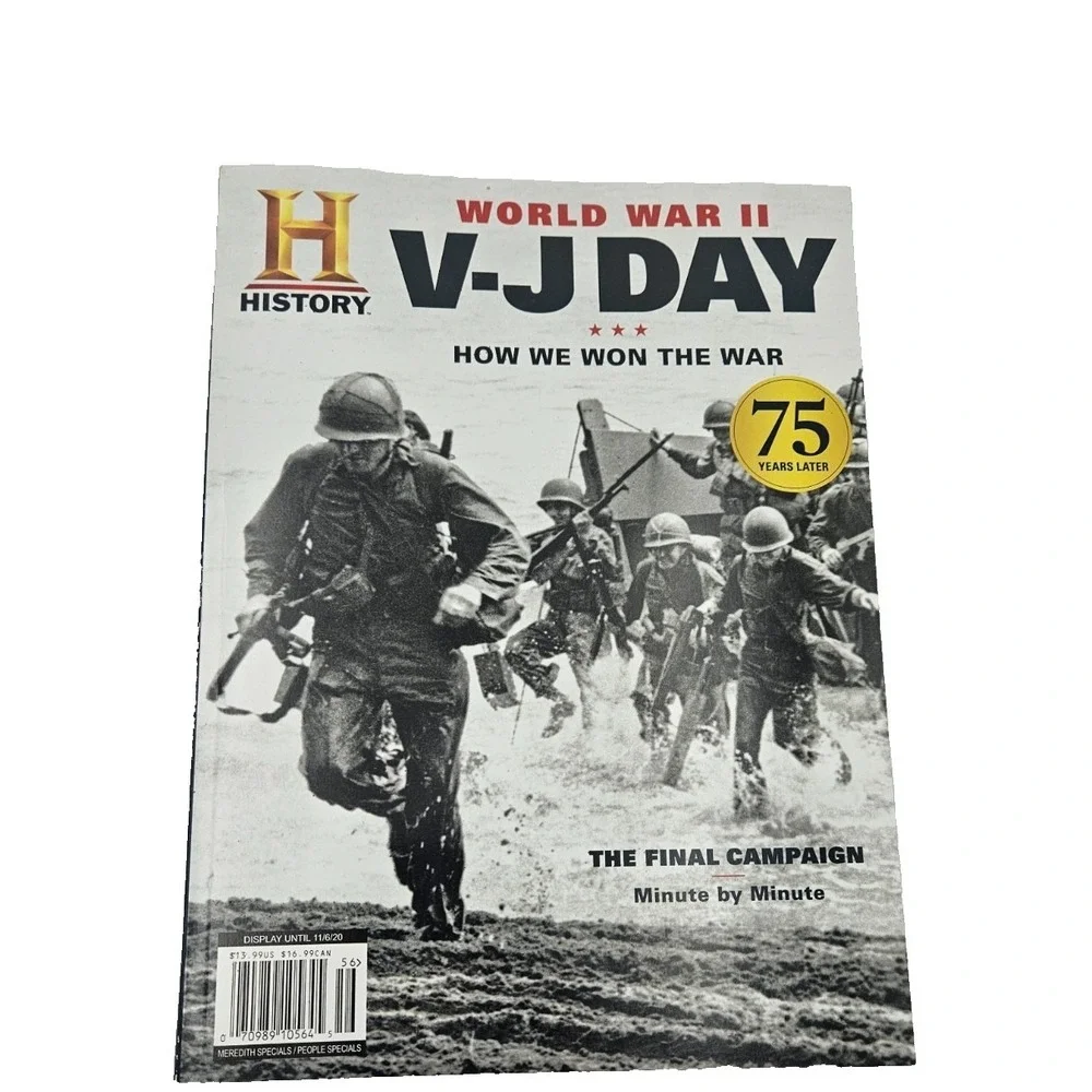 History Channel Magazine V-J Day WWII 75th Anniversary Washington Documentary
